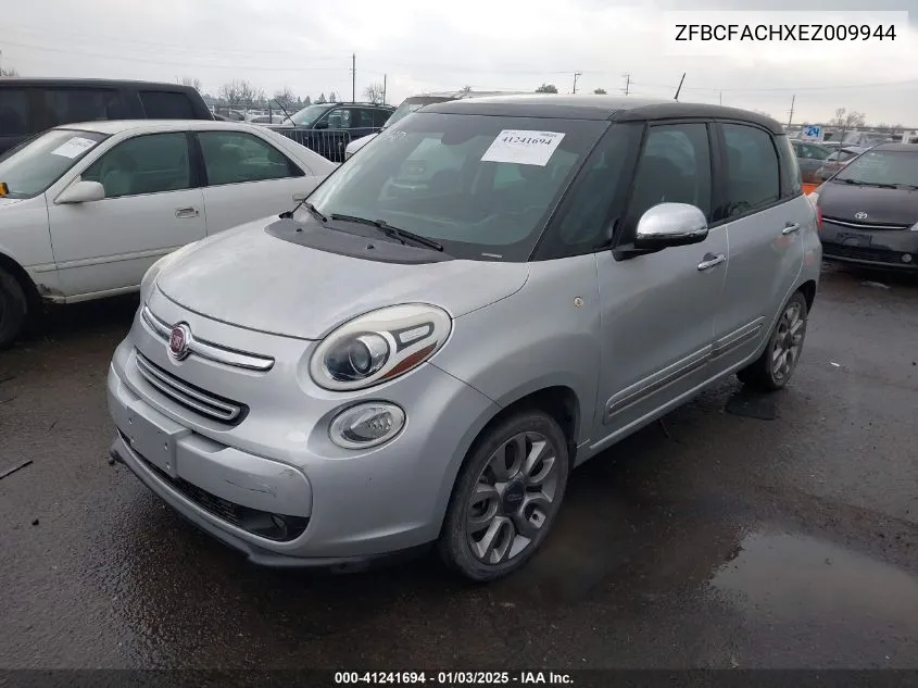 2014 Fiat 500L Lounge VIN: ZFBCFACHXEZ009944 Lot: 41241694