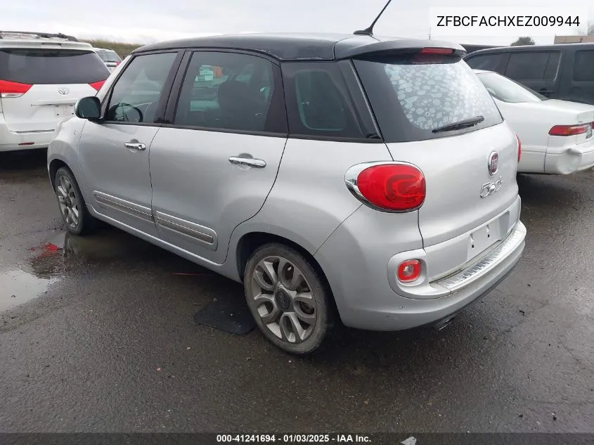 2014 Fiat 500L Lounge VIN: ZFBCFACHXEZ009944 Lot: 41241694