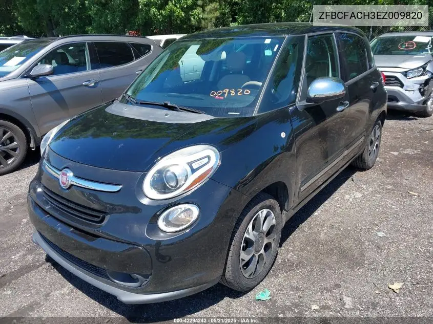 2014 Fiat 500L Lounge VIN: ZFBCFACH3EZ009820 Lot: 42294242