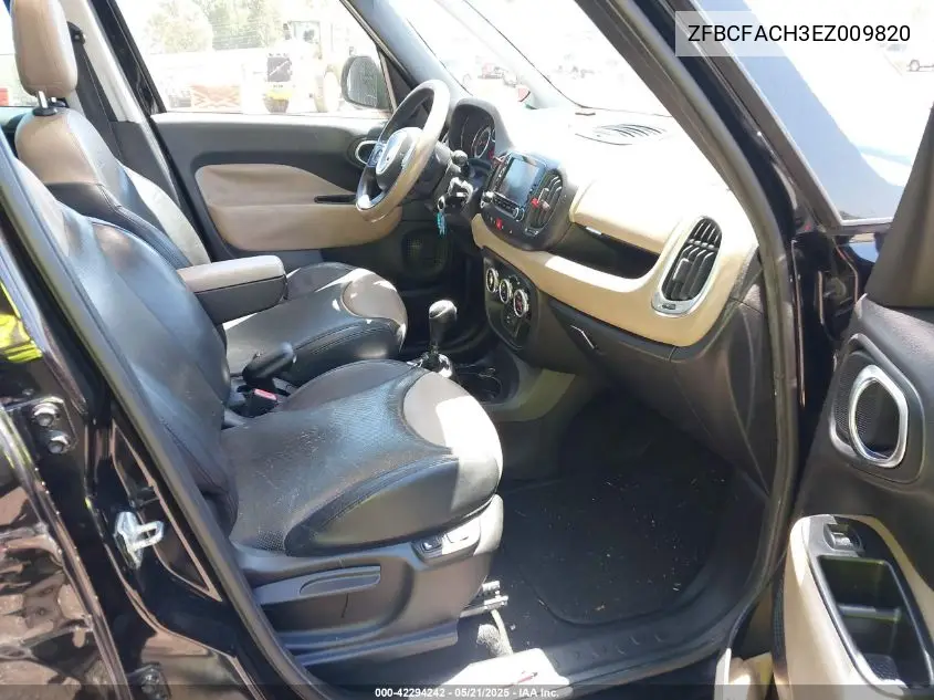 2014 Fiat 500L Lounge VIN: ZFBCFACH3EZ009820 Lot: 42294242
