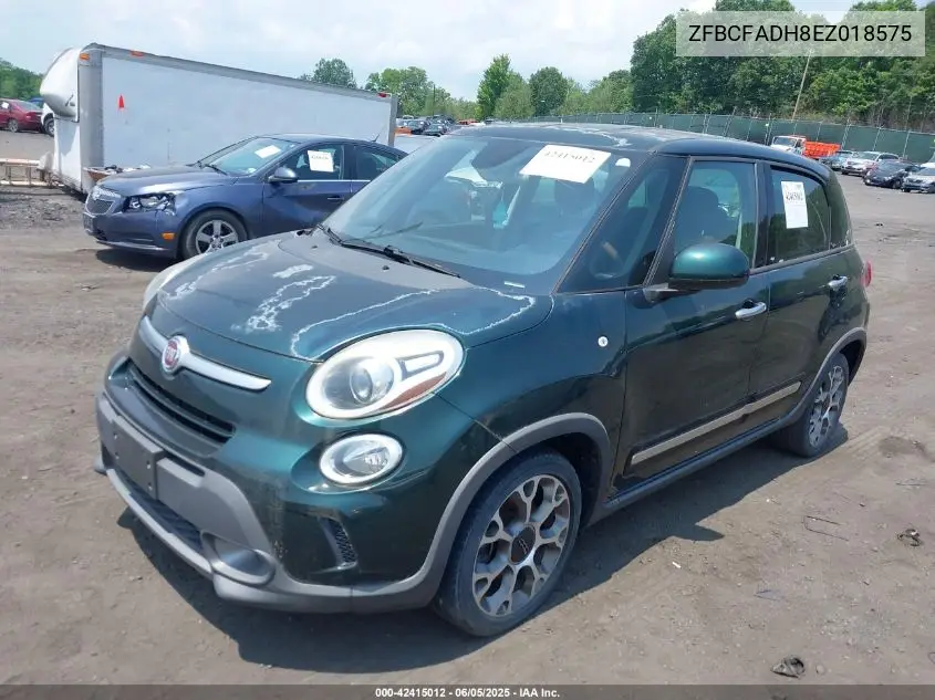 2014 Fiat 500L Trekking VIN: ZFBCFADH8EZ018575 Lot: 42415012