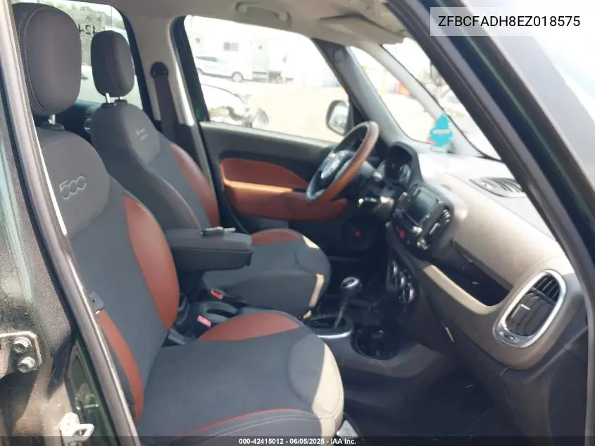 2014 Fiat 500L Trekking VIN: ZFBCFADH8EZ018575 Lot: 42415012