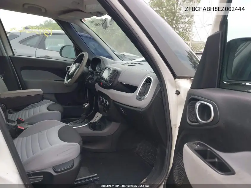 2014 Fiat 500L Easy VIN: ZFBCFABH8EZ002444 Lot: 42471881