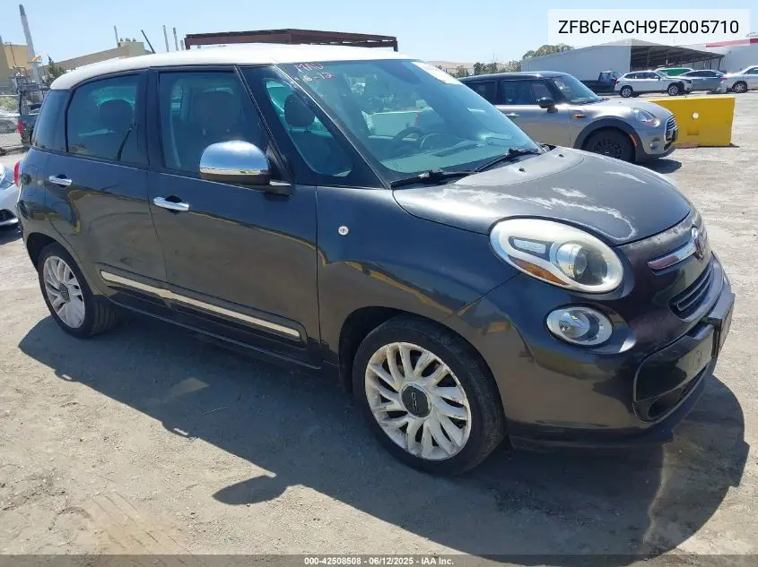 2014 Fiat 500L Lounge VIN: ZFBCFACH9EZ005710 Lot: 42508508