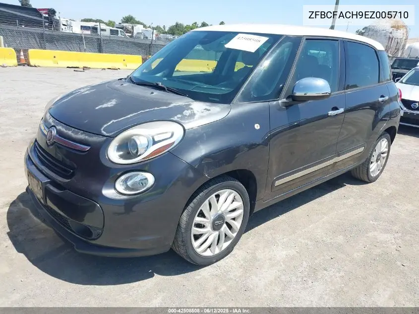 2014 Fiat 500L Lounge VIN: ZFBCFACH9EZ005710 Lot: 42508508