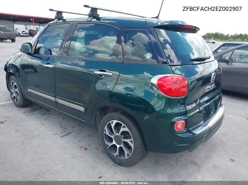 2014 Fiat 500L Lounge VIN: ZFBCFACH2EZ002907 Lot: 42604663