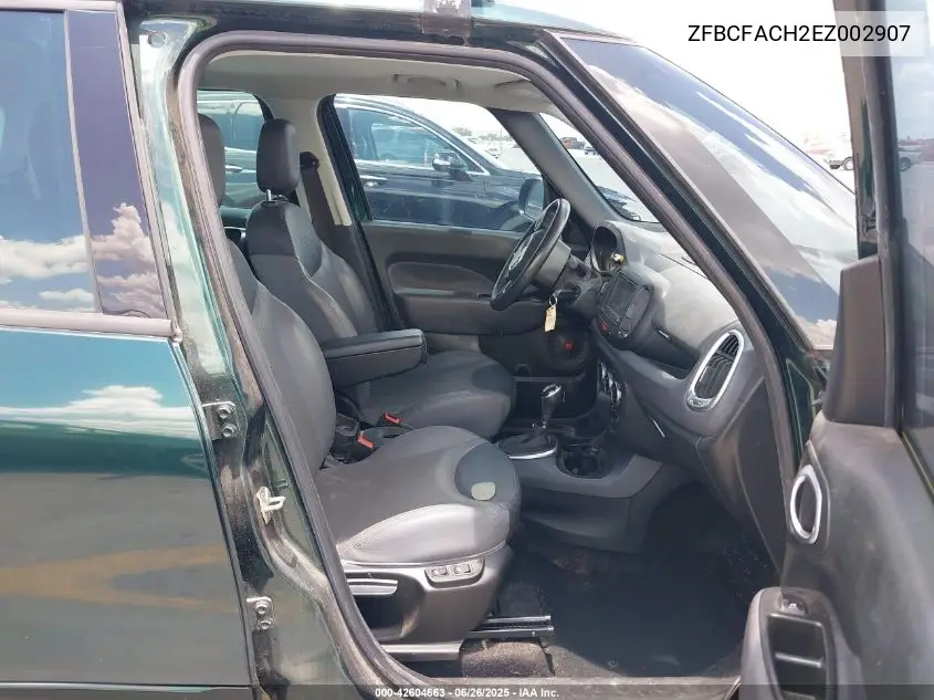 2014 Fiat 500L Lounge VIN: ZFBCFACH2EZ002907 Lot: 42604663