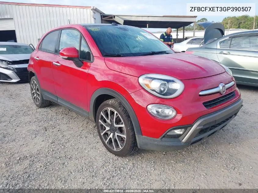 2016 Fiat 500X Trekking Plus VIN: ZFBCFXET3GP390507 Lot: 42178918