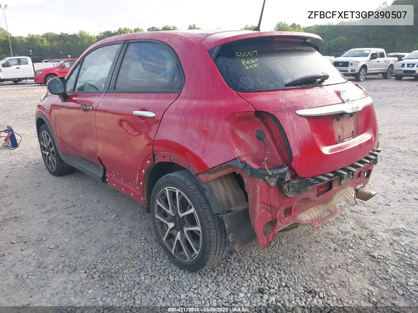 2016 Fiat 500X Trekking Plus VIN: ZFBCFXET3GP390507 Lot: 42178918