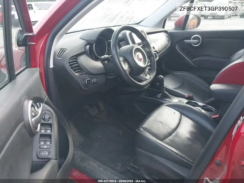 2016 Fiat 500X Trekking Plus VIN: ZFBCFXET3GP390507 Lot: 42178918