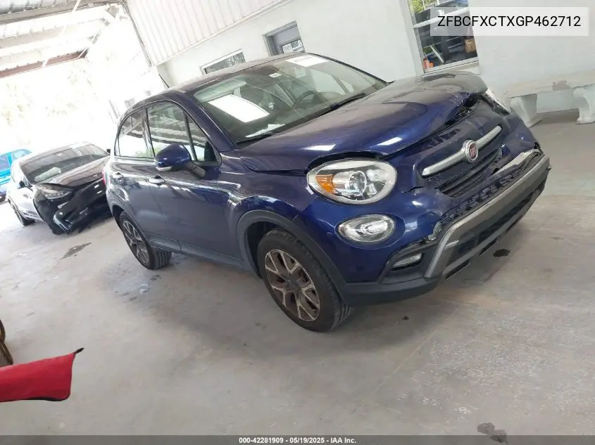 2016 Fiat 500X Trekking VIN: ZFBCFXCTXGP462712 Lot: 42281909