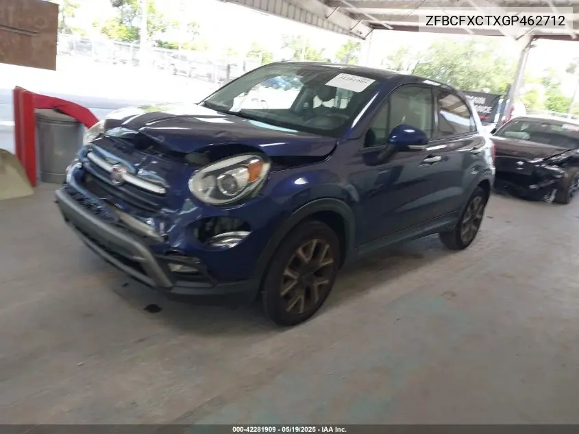 2016 Fiat 500X Trekking VIN: ZFBCFXCTXGP462712 Lot: 42281909