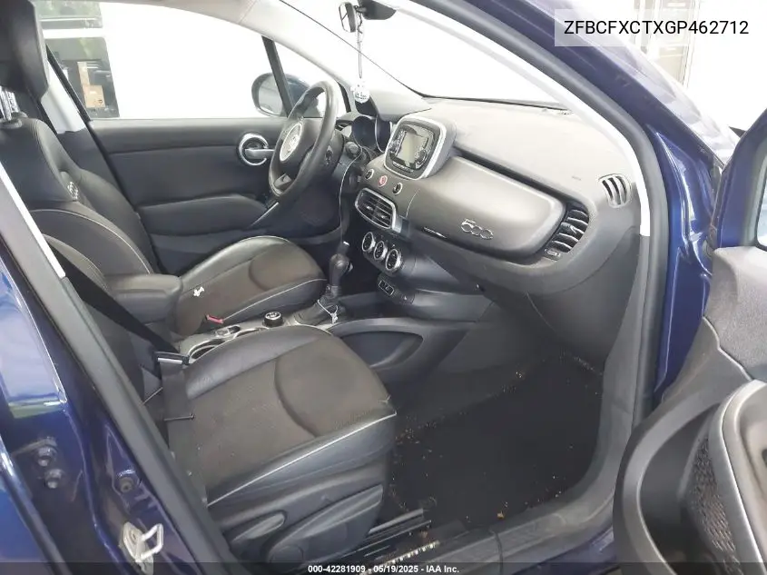 2016 Fiat 500X Trekking VIN: ZFBCFXCTXGP462712 Lot: 42281909