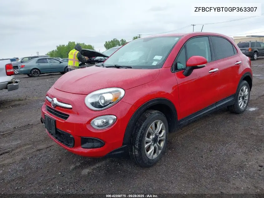 2016 Fiat 500X Easy VIN: ZFBCFYBT0GP363307 Lot: 42358775