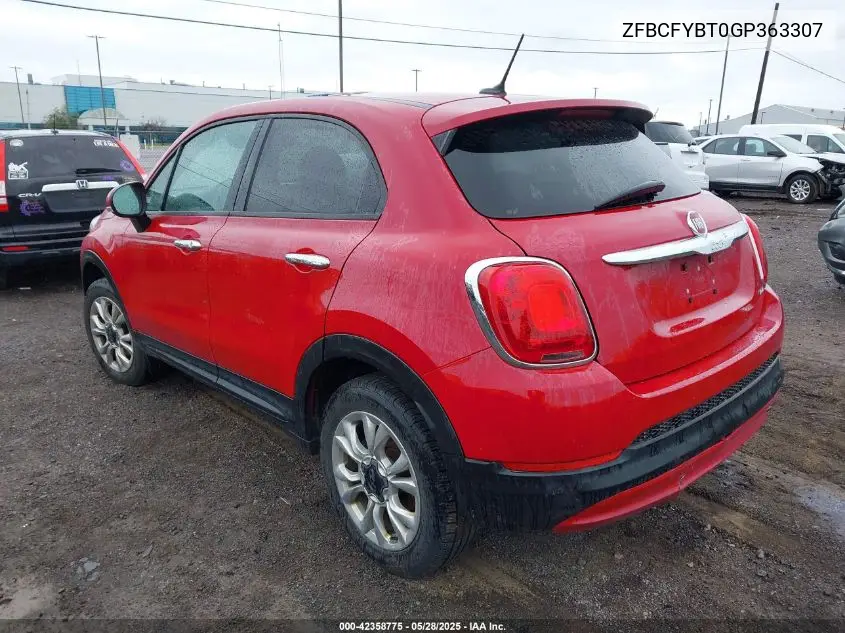 2016 Fiat 500X Easy VIN: ZFBCFYBT0GP363307 Lot: 42358775
