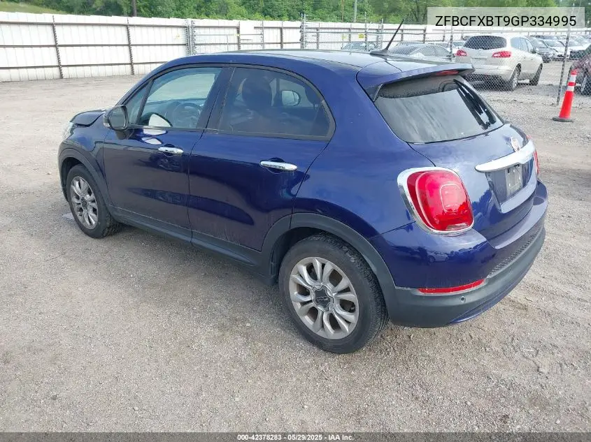 2016 Fiat 500X Easy VIN: ZFBCFXBT9GP334995 Lot: 42378283