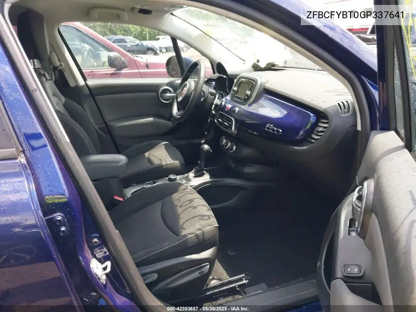 2016 Fiat 500X Easy VIN: ZFBCFYBT0GP337641 Lot: 42393657