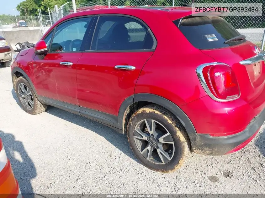 2016 Fiat 500X Easy VIN: ZFBCFYBT7GP393484 Lot: 42406917