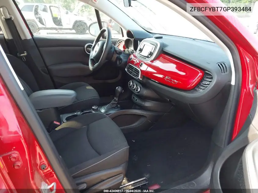 2016 Fiat 500X Easy VIN: ZFBCFYBT7GP393484 Lot: 42406917