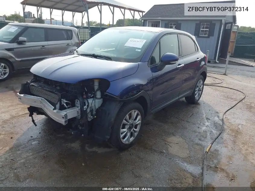 2016 Fiat 500X Easy VIN: ZFBCFYBT9GP372314 Lot: 42413577