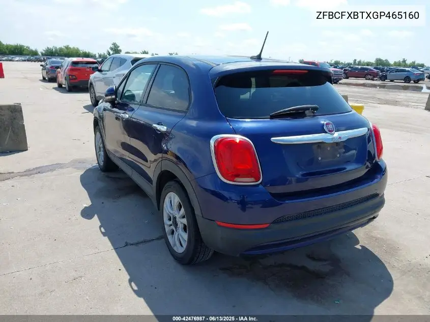 2016 Fiat 500X Easy VIN: ZFBCFXBTXGP465160 Lot: 42476987