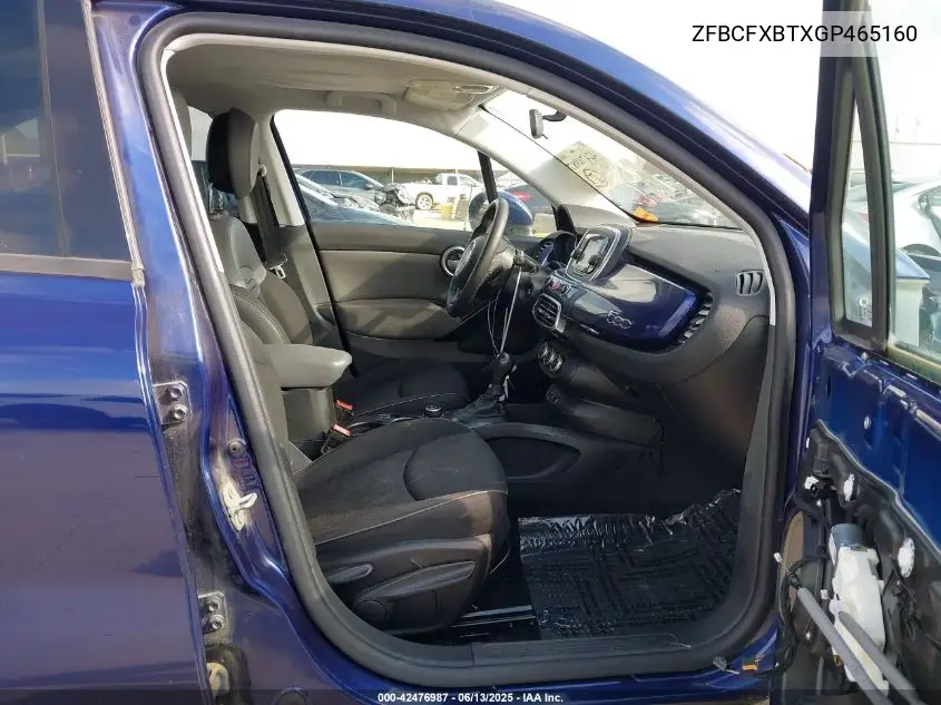 2016 Fiat 500X Easy VIN: ZFBCFXBTXGP465160 Lot: 42476987