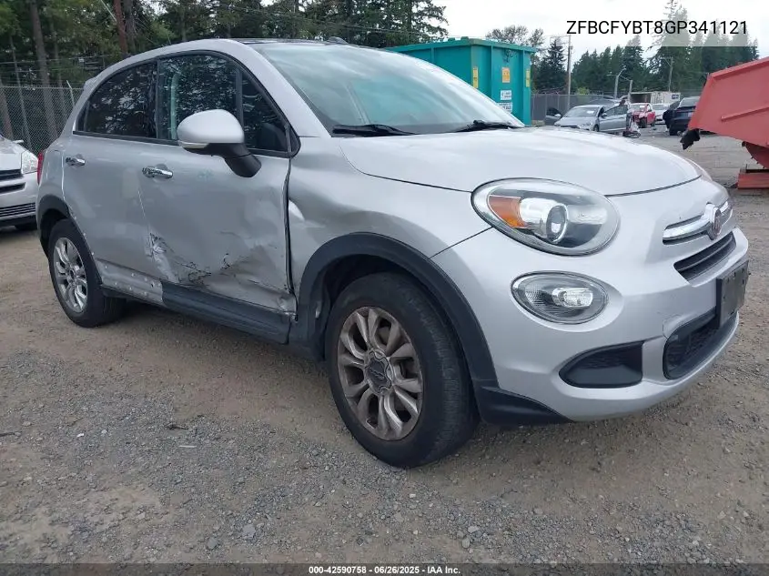 2016 Fiat 500X Easy VIN: ZFBCFYBT8GP341121 Lot: 42590758