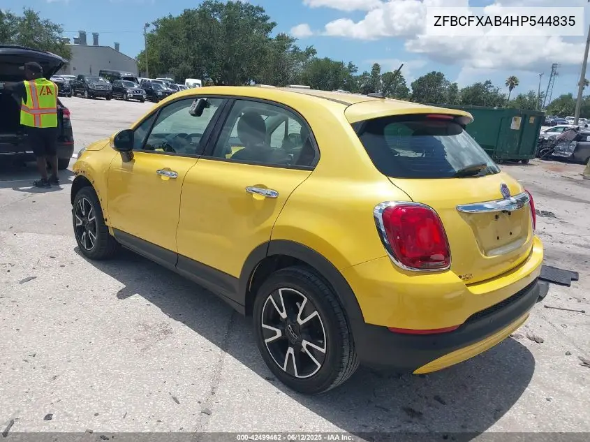 2017 Fiat 500X Pop Fwd VIN: ZFBCFXAB4HP544835 Lot: 42499462