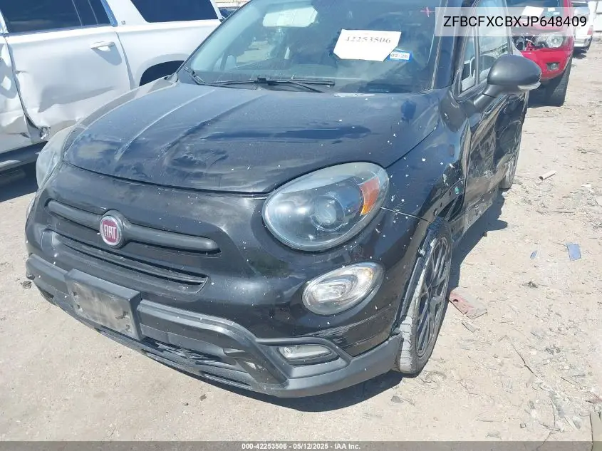 2018 Fiat 500X Urbana Fwd VIN: ZFBCFXCBXJP648409 Lot: 42253506