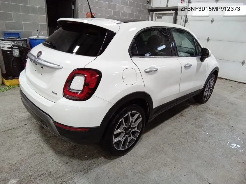 2021 Fiat 500X Trekking Plus Awd VIN: ZFBNF3D15MP912373 Lot: 41164066