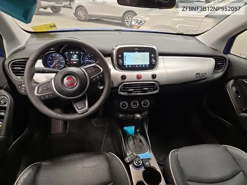 2022 Fiat 500X Trekking VIN: ZFBNF3B12NP952057 Lot: 42269568