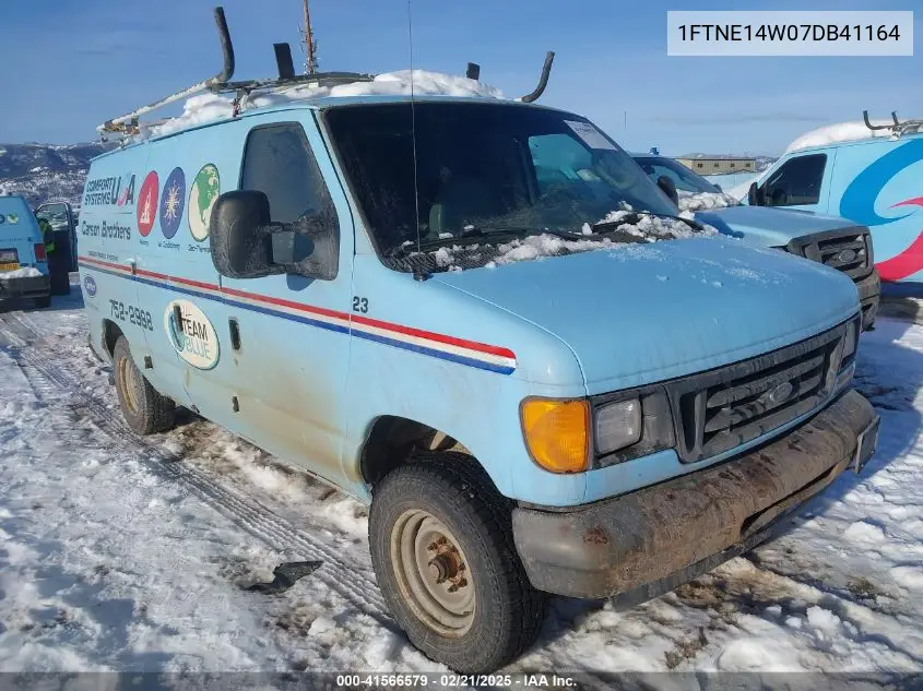 2007 Ford E-150 Commercial/Recreational VIN: 1FTNE14W07DB41164 Lot: 41566579