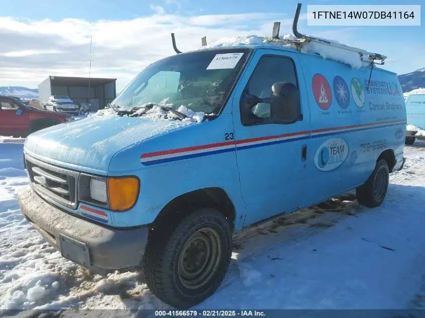 2007 Ford E-150 Commercial/Recreational VIN: 1FTNE14W07DB41164 Lot: 41566579