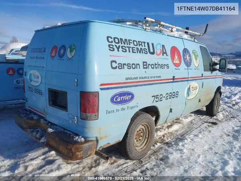 2007 Ford E-150 Commercial/Recreational VIN: 1FTNE14W07DB41164 Lot: 41566579