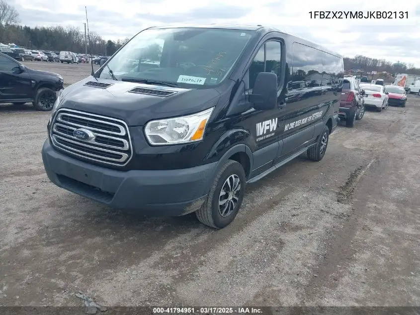 2018 Ford Transit-350 Xlt VIN: 1FBZX2YM8JKB02131 Lot: 41794951
