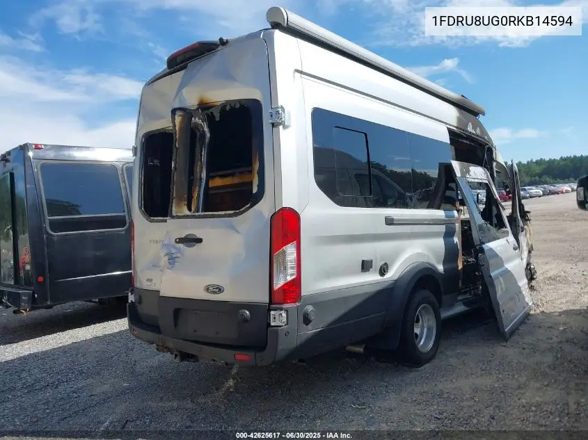 2024 Ford Transit-350 Cargo Van VIN: 1FDRU8UG0RKB14594 Lot: 42625617