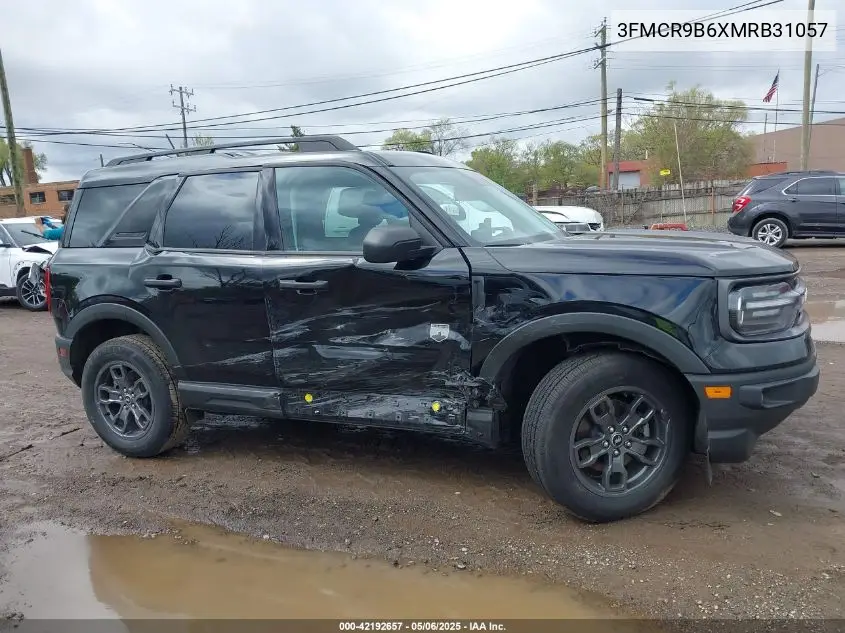 2021 Ford Bronco Sport Big Bend VIN: 3FMCR9B6XMRB31057 Lot: 42192657