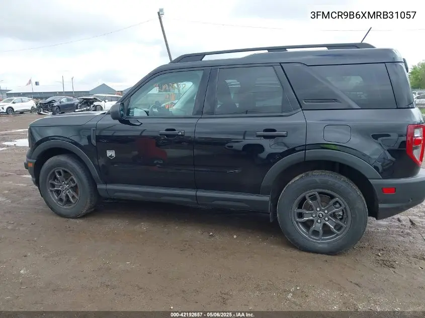 2021 Ford Bronco Sport Big Bend VIN: 3FMCR9B6XMRB31057 Lot: 42192657