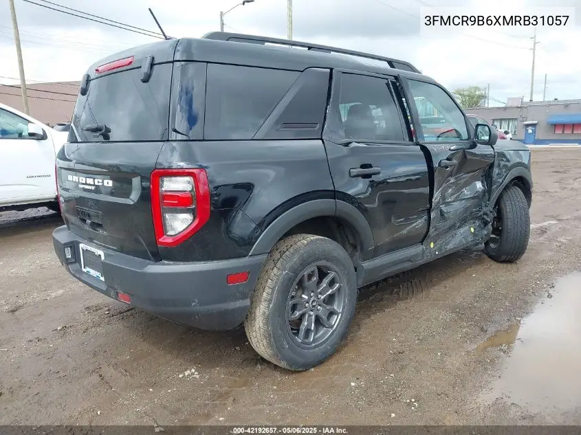 2021 Ford Bronco Sport Big Bend VIN: 3FMCR9B6XMRB31057 Lot: 42192657