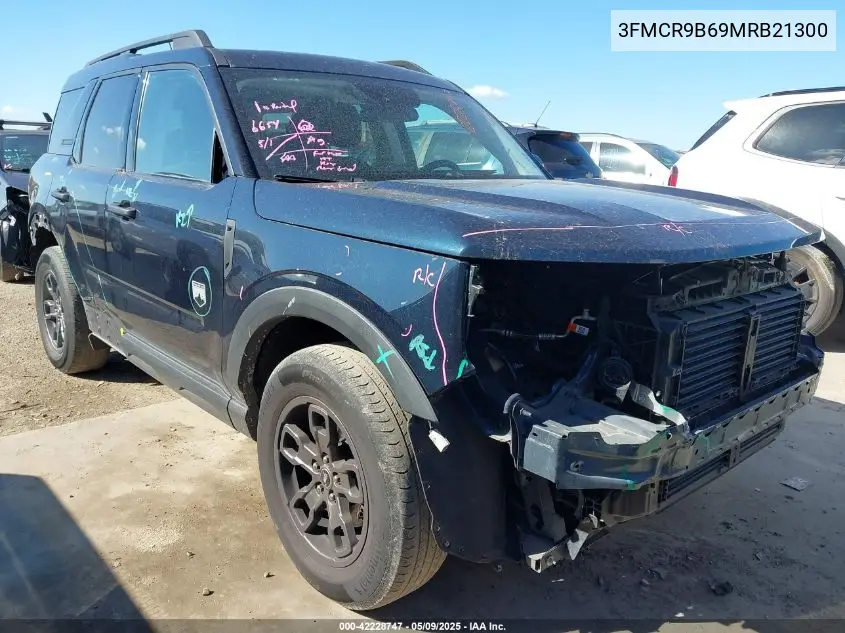 2021 Ford Bronco Sport Big Bend VIN: 3FMCR9B69MRB21300 Lot: 42228747