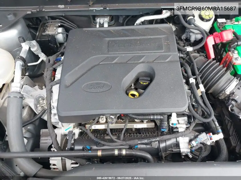 2021 Ford Bronco Sport Big Bend VIN: 3FMCR9B60MRA15687 Lot: 42619872