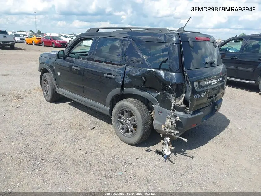 2021 Ford Bronco Sport Big Bend VIN: 3FMCR9B69MRA93949 Lot: 42623907