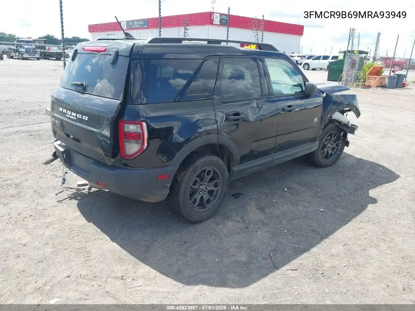 2021 Ford Bronco Sport Big Bend VIN: 3FMCR9B69MRA93949 Lot: 42623907