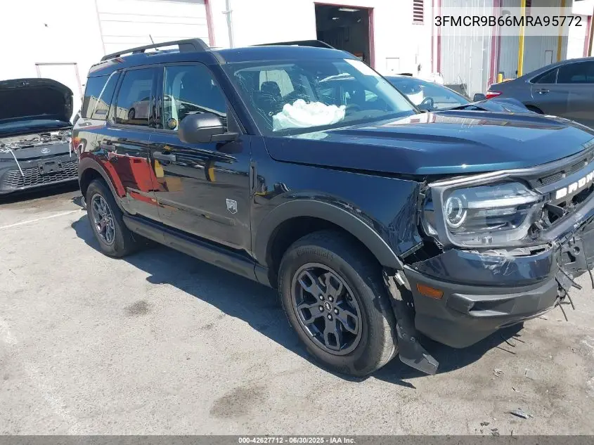 2021 Ford Bronco Sport Big Bend VIN: 3FMCR9B66MRA95772 Lot: 42627712