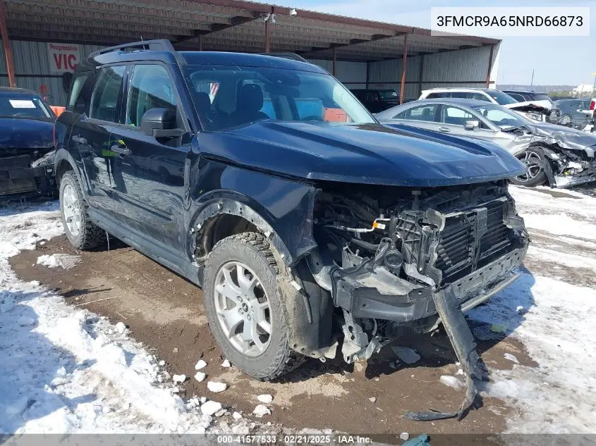 2022 Ford Bronco Sport VIN: 3FMCR9A65NRD66873 Lot: 41577533
