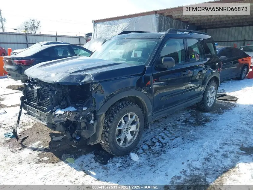 2022 Ford Bronco Sport VIN: 3FMCR9A65NRD66873 Lot: 41577533