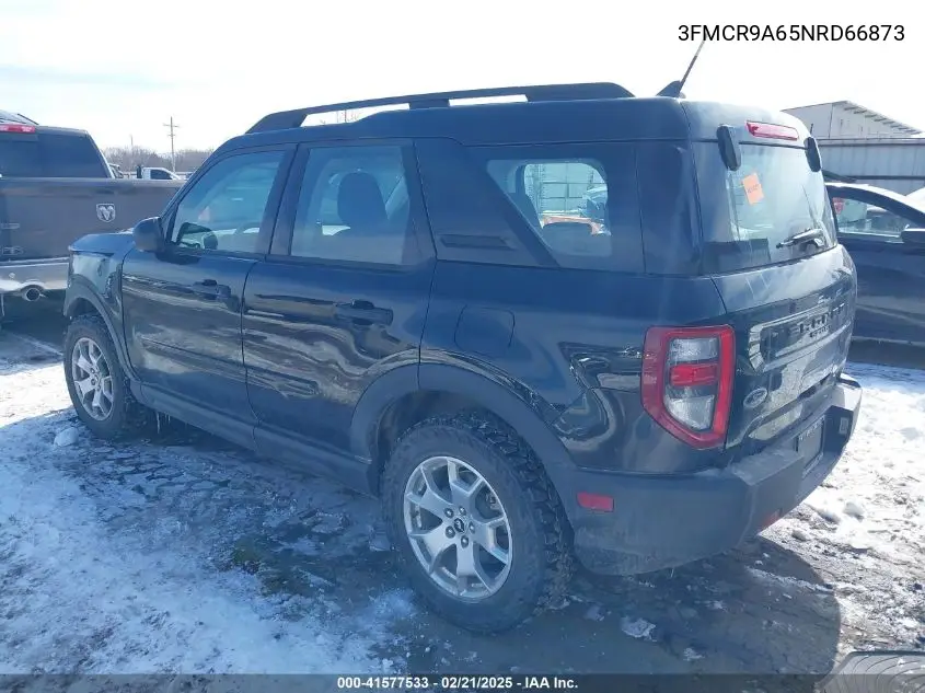 2022 Ford Bronco Sport VIN: 3FMCR9A65NRD66873 Lot: 41577533
