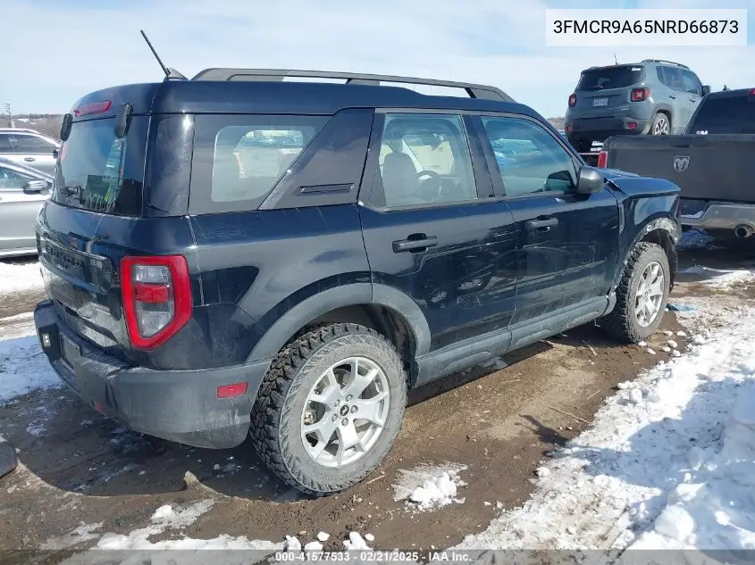 2022 Ford Bronco Sport VIN: 3FMCR9A65NRD66873 Lot: 41577533