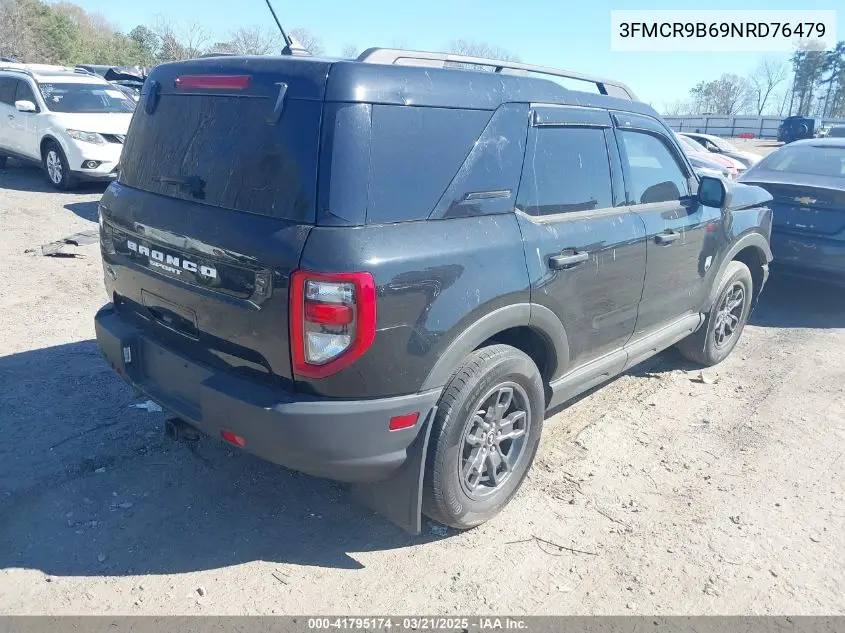 2022 Ford Bronco Sport Big Bend VIN: 3FMCR9B69NRD76479 Lot: 41795174