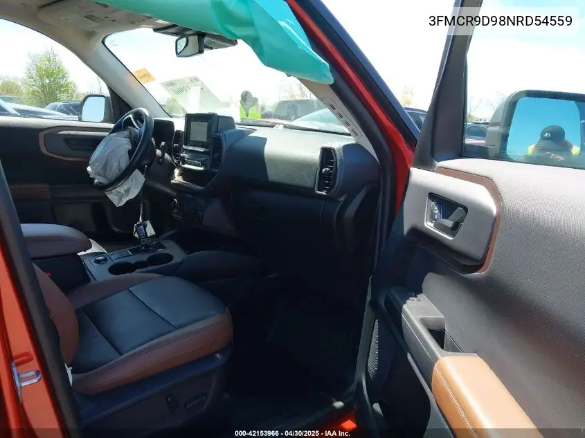 2022 Ford Bronco Sport Badlands VIN: 3FMCR9D98NRD54559 Lot: 42153966